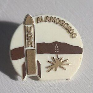 Alamogordo New Mexico USA Vintage Lapel Pin